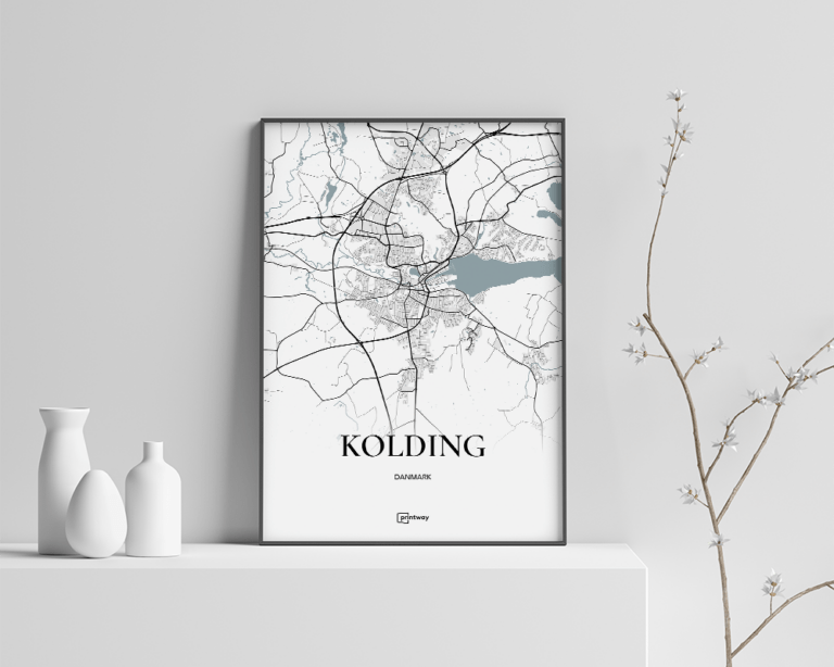 Kolding Plakaten | 2021 Bykort Plakater | PrintWay.dk