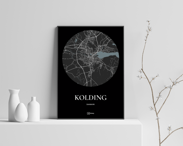 Kolding Plakaten | 2021 Bykort Plakater | PrintWay.dk
