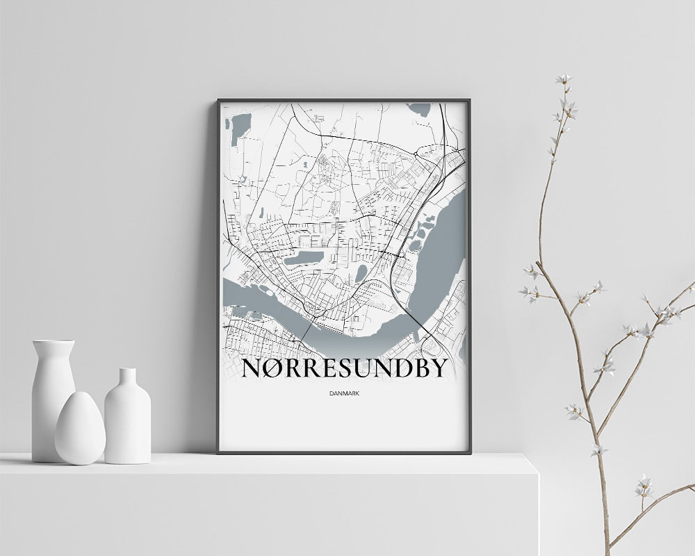 nørresundby bykort plakater
