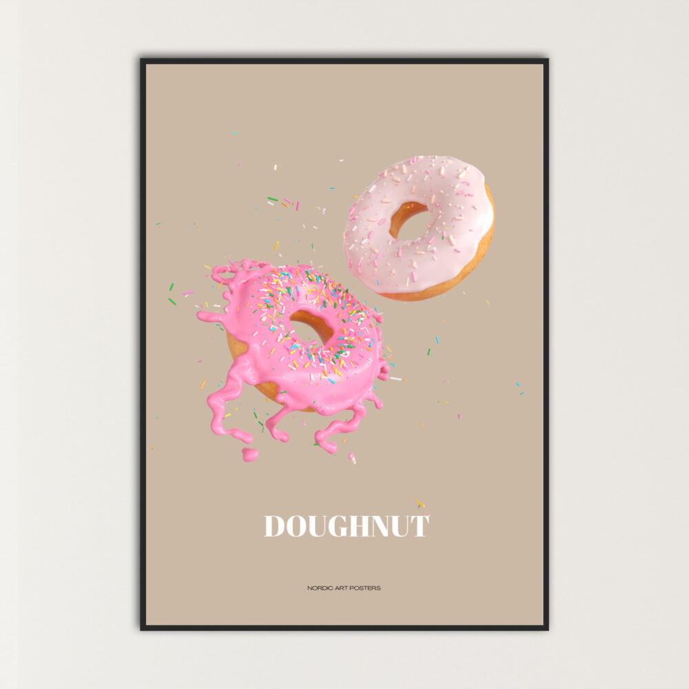 Doughnuts - Nordisk design plakater 1