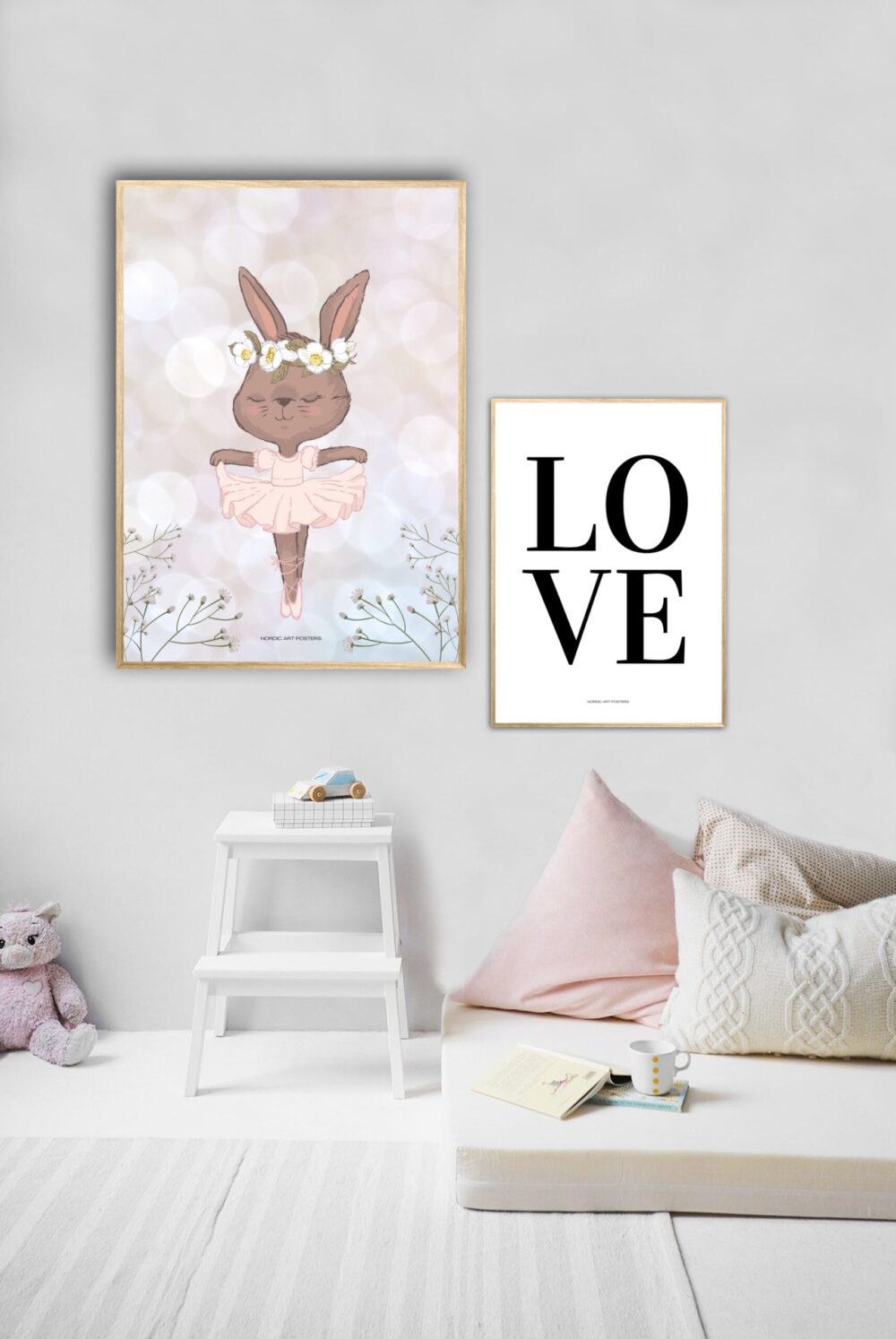 ballerina kaninen - nordisk design plakater 2