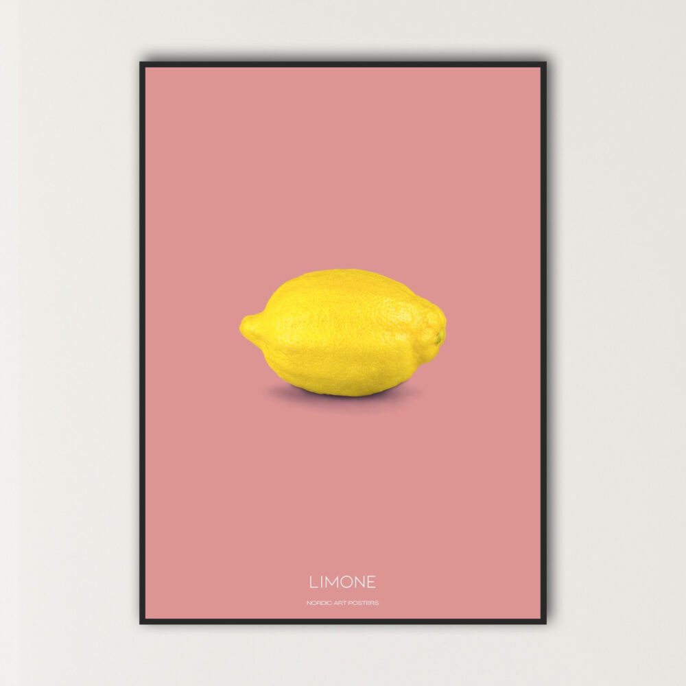 Limone-nordisk design plakater